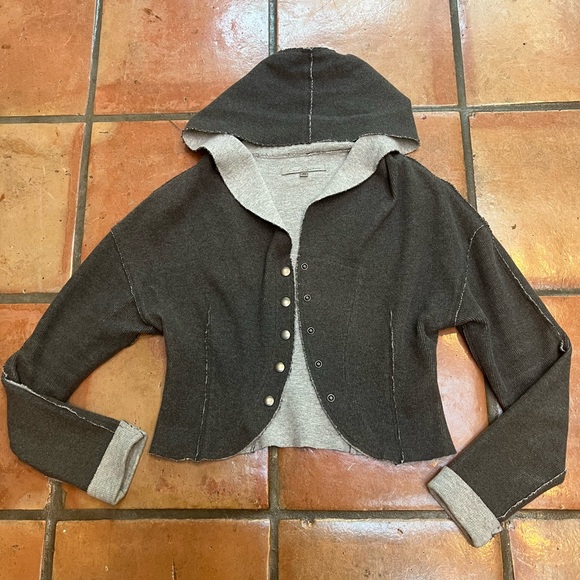 Emil Rutenberg Cropped Sweatshirt - Picture 1 of 5